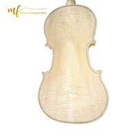 Violon Blanc Brut de Fabrication Professionnelle