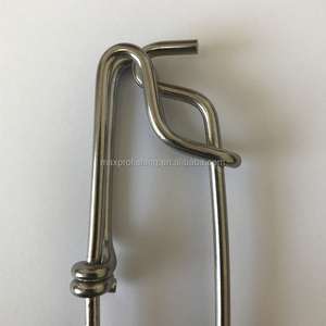 4inch 5inch 6inch Saltwater Commercial 304 <strong>Stainless</strong> <strong>Steel</strong> L Type Tuna Longline <strong>Shark</strong> <strong>Clip</strong>