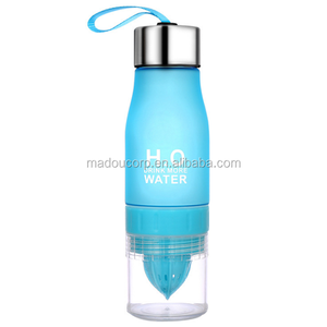 650ml H2O Lemon Juice Cup Colorful minimalist <strong>Water</strong> <strong>Bottle</strong> <strong>Infuser</strong> for Outdoor Sports Direct Drinking for Shaker <strong>Bottle</strong> - Product Image 5