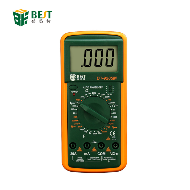 BST 9205M Professional Auto Range Digital Multimeter 6000 Counts AC DC Voltage Current Pocket Tester Top Auto Range Victor
