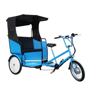 Pedal Assist Elektro Taxi Fahrrad Pedicab Rikscha