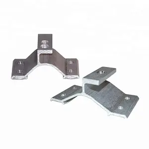 Kustom 4X4 braket logam terikat sistem atap logam aluminium dukungan klip braket