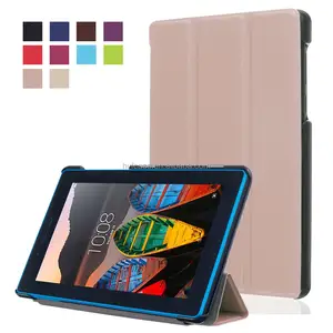 KST Ultra Fino de Couro PU Caso Tampa inteligente Para Lenovo Tab 3 7 TB3-730F 730M tablet