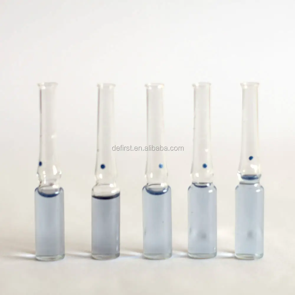 pharmaceutical tubular glass ampoule