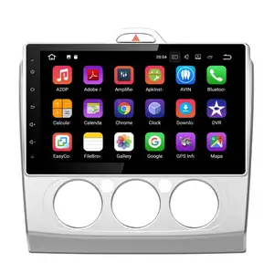 Pemutar DVD mobil 1din 9 inci Android 12, untuk Ford Focus 2005-2011 Quad core 2 + 32GB navigasi GPS radio multimedia wifi BT