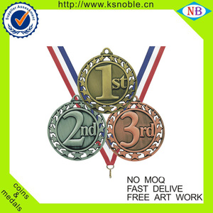 Diseño barato metal olímpico <span class=keywords><strong>medalla</strong></span> con cinta - Product Image 1