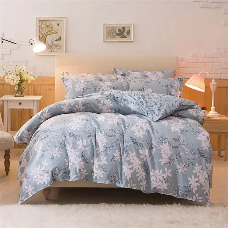 Beste Verkäufer Bettbezug-set Königin Größen Baumwolle Bettdecke Druck Bettbezug für Heimtextilien