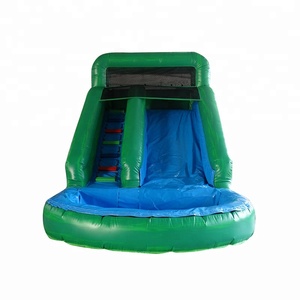 Trượt Nước Bơm Hơi Màu Xanh Lá Thời Trang Bền Cho Người Lớn - Product Image 6
