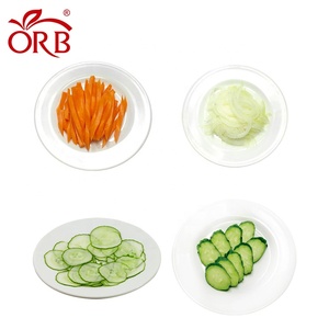 Trancheuse <span class=keywords><strong>mandoline</strong></span> réglable en acier inoxydable pour cuisine Outils manuels de fruits et légumes Pratique pour pommes de terre, concombre et chou Plus - Product Image 2