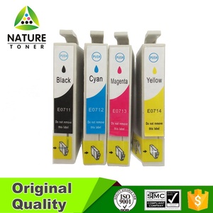 Cartouche d'encre compatible <span class=keywords><strong>T0711</strong></span>, T0712, T0713, T0714 pour imprimante <span class=keywords><strong>Epson</strong></span> - Product Image 2