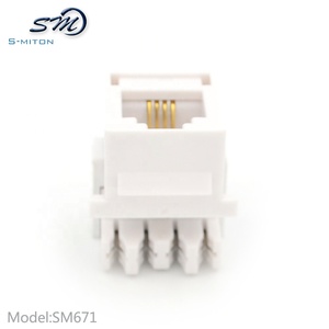 <span class=keywords><strong>CAT3</strong></span> Điện Thoại UTP Không Lá Chắn 4P4C RJ9 <span class=keywords><strong>Keystone</strong></span> <span class=keywords><strong>Jack</strong></span> - Product Image 4