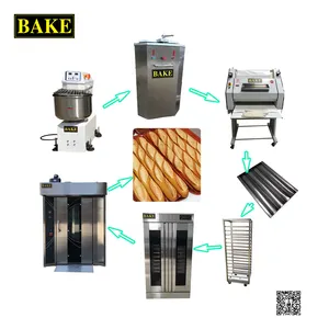 Equipamento de padaria linha de produção de pão francês automático