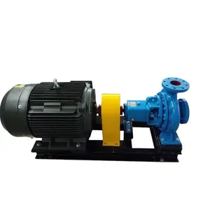 4 Inch Kualitas Tinggi Pompa Besi Cor Irigasi Pertanian Diesel Dewatering Sentrifugal End Suction Pompa Air