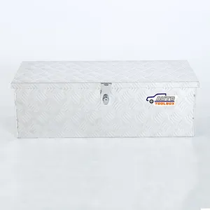 Aluminum Checker Plate Truck Tool Box For Trailer And Pickup BH-X763325