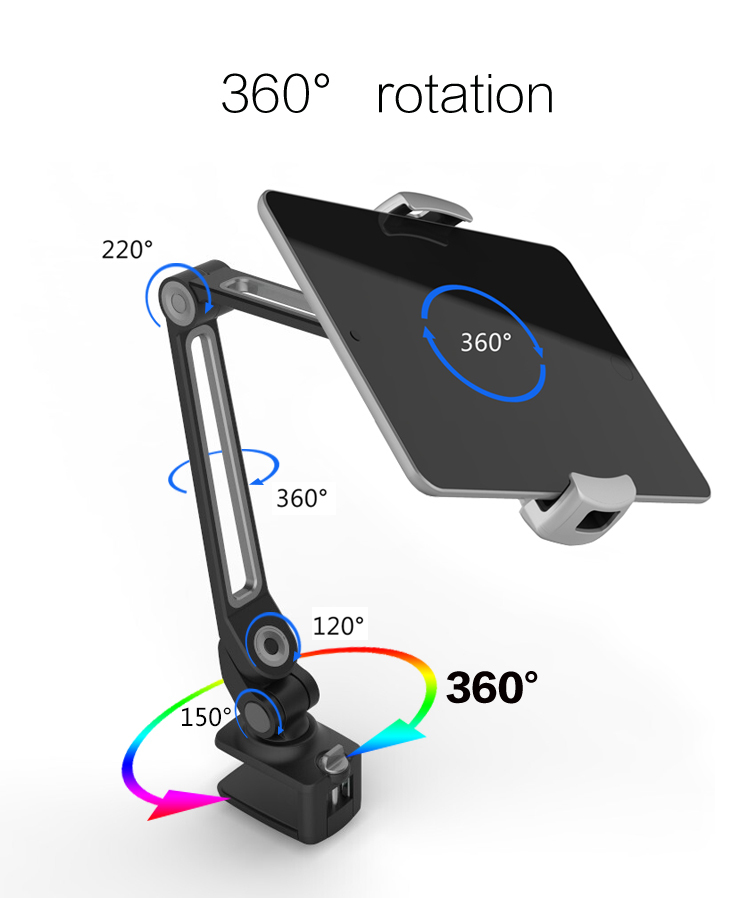 Téléphone de bureau tablet stand téléphone hodler