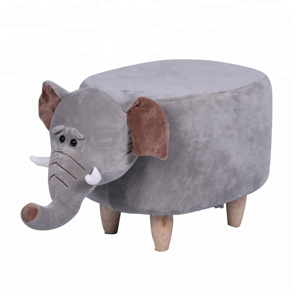 เฟอร์นิเจอร์ผู้ผลิตโมเดิร์นช้างสัตว์สตูลน่ารักสัตว์ต่างๆสตูลขายส่งไม้ไม้ขาเก้าอี้