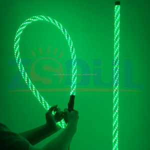 ATV UTV carretera accesorios 3/4/5 pies giro tipo 12 V duradero de liberación rápida de color rgb led iluminado látigo para - Product Image 2