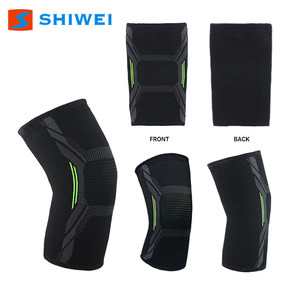 Toptan sıkıştırma spor koruma kaymaz diz pedleri destek kol brace - Product Image 2