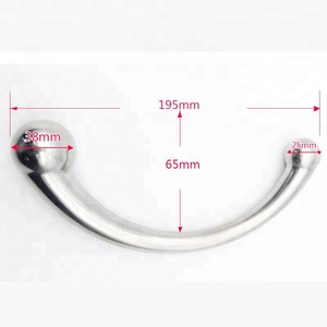 Acero inoxidable varita punto G masaje palo Metal puro pene p-spot estimulación Anal Plug Dildo - Product Image 6