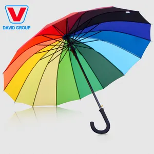 Neuer Werbe-Werbe-Schirm mit individuellem Logo Regenschirm für Messegeschenke
