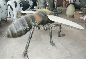 2024 gran calidad Superior Popular impermeable gran oferta abeja <span class=keywords><strong>Robot</strong></span> Zigong Animatronic animal abeja modelo con sonido para zoológico - Product Image 6