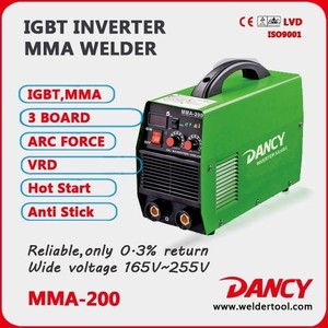 Especificaciones Mejor precio monofásico IGBT Soldador DEL ARCO del inversor 200 máquinas - Product Image 2