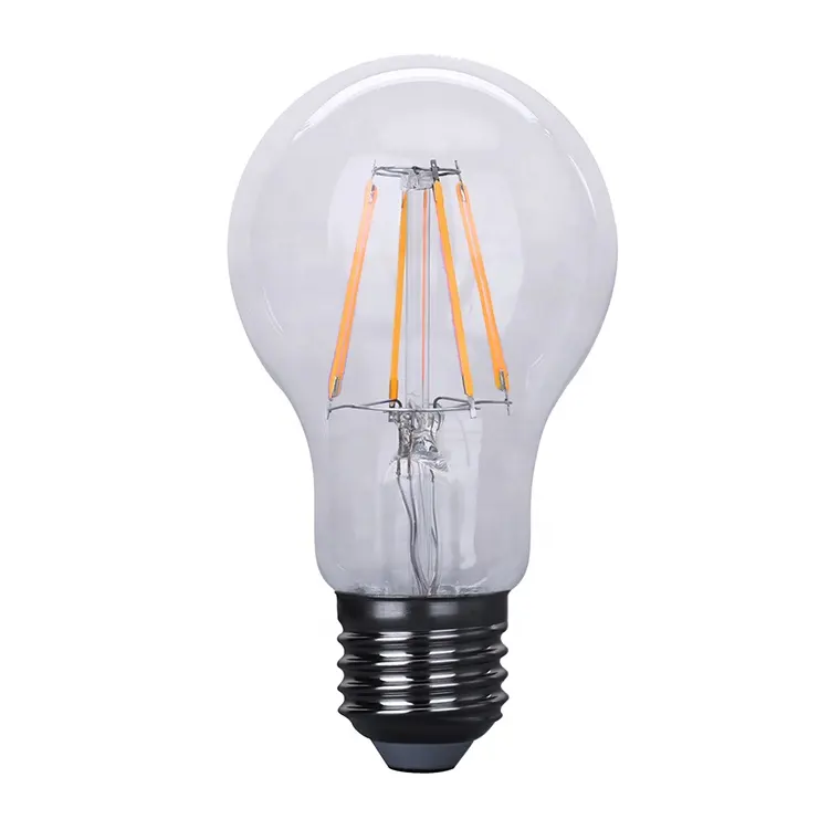 High Efficiency And Lumen Indoor Lighting Led Filament Light Bulb E27