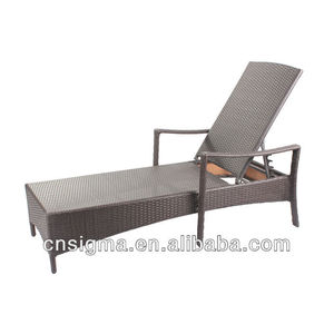 2014 populares Ventas antiguo ajustable Individual Sunbath Chaise <span class=keywords><strong>Rattan</strong></span> <span class=keywords><strong>Tumbona</strong></span> - Product Image 1