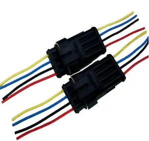 High quality connection with led light bar auto connection wiring harness with remote controller wire harness