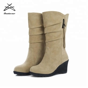 Botas de tacón medio para mujer, botas de nieve para invierno, gran oferta, <span class=keywords><strong>2018</strong></span> - Product Image 5