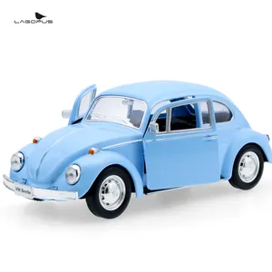 Lagopus mini carrinho de brinquedo do carro, presente de natal, carro de liga de zinco, vintage, modelo de carro, som & luz, puxar para trás, brinquedos, coleção aberta