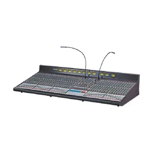 Chinese factory price 448V Analog audio mixer 44channel input,8 Grouping output VU meter,10 AUX output,4 Matrix Mixer(need 15 da