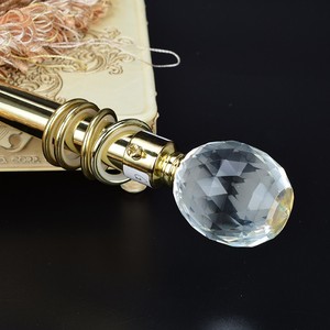 16mm Cute <strong>Finials</strong> <strong>Curtain</strong> Rod European Style Decorative Rhinestone <strong>Curtain</strong> Rail <strong>Finials</strong> - Product Image 3