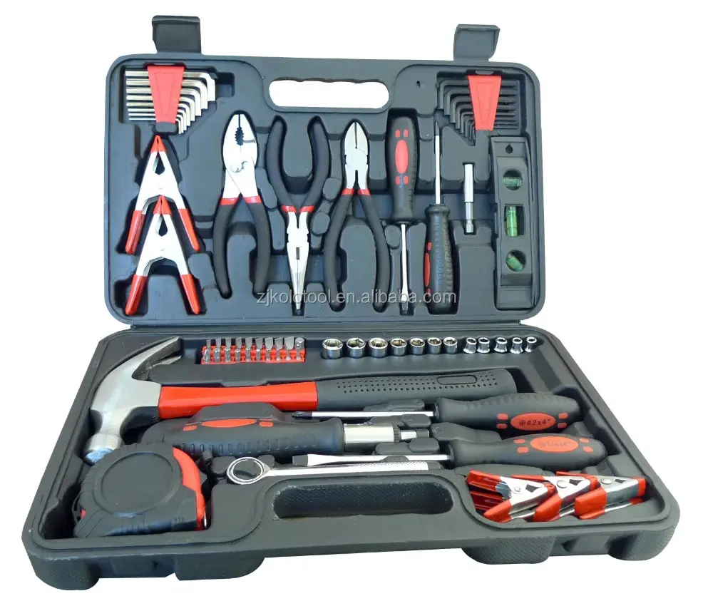 72pcs Combination Hand Tools Set, Household Tool Set, Sockets Tool Kits