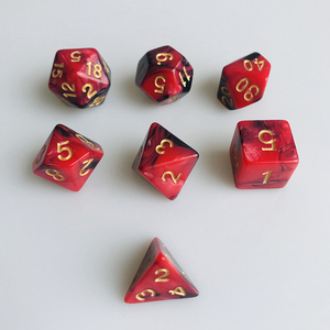 Jingyuanhe — ensemble de dés, perles <span class=keywords><strong>et</strong></span> <span class=keywords><strong>Dragons</strong></span>, série Double couleur - Product Image 2
