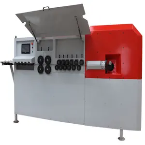 Satılık cnc demir bükme makinesi/tam otomatik cnc üzengi tel bükme makinesi