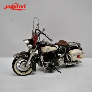 Model Sepeda Motor Kerajinan Logam, Model Sepeda Motor Seni Besi Manual, Gaya Industri Vintage