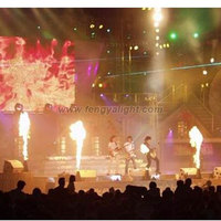 Machine à Effets de Flamme Fengya LPG 3M de Haut, Effet Scénique de Flamme, Pulvérisation de Feu F-001 200W DMX512 & Contrôle Manuel 110V/220V Couverture de 1m2
