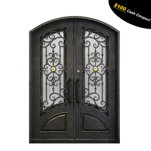 Porte intérieure en <span class=keywords><strong>fer</strong></span> <span class=keywords><strong>forgé</strong></span> de dernière génération pour entrée - Product Image 2