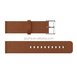Bandes en cuir pour <span class=keywords><strong>Fitbit</strong></span> Versa/Versa 2 édition spéciale, bracelets en cuir véritable bracelets de remplacement classiques - Product Image 5