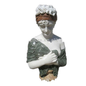 <span class=keywords><strong>Busto</strong></span> <span class=keywords><strong>de</strong></span> <span class=keywords><strong>Mujer</strong></span> Romana <span class=keywords><strong>de</strong></span> Mármol Blanco, <span class=keywords><strong>Escultura</strong></span> <span class=keywords><strong>de</strong></span> Tamaño Real, Medio Cuerpo <span class=keywords><strong>de</strong></span> Dama en Venta - Product Image 2