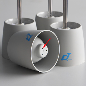 Outil de nettoyage de salle de bain domestique, fournitures à long manche en plastique en acier inoxydable, ensemble de brosses de cuvette de toilette - Product Image 4