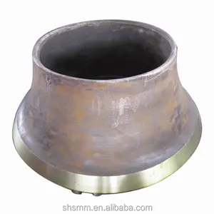 Trituradora de cono de acero de alta calidad, revestimientos para cuencos