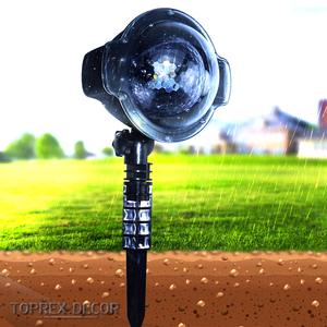 TOPREX DECOR 2019 IP65 Waterproof Outdoor Christmas Laser Light Show <strong>Snow</strong> <strong>Projector</strong> Moving Laser <strong>Projector</strong> - Product Image 1