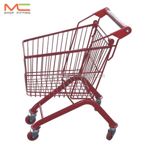 Tienda minorista Carrito de compras para niños Supermercado Mini carrito de alambre Regalo para compradores jóvenes - Product Image 3
