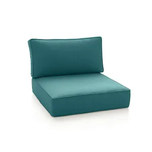 ขนาดออกแบบโซฟาเบาะกลางแจ้งกันน้ำ Ultraviolet-Proof Cushion ที่กำหนดเอง
