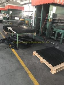 Cao công suất cao su sàn gạch lưu hóa báo chí với khuôn tự động kéo đẩy - Product Image 4