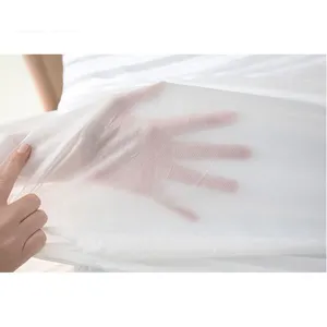 Lençol de cama com tecidos antitecidos e descartáveis, lençol de cama cabido com elástico em dois lados) 10,000 peças 90*235cm MT-BLC01
