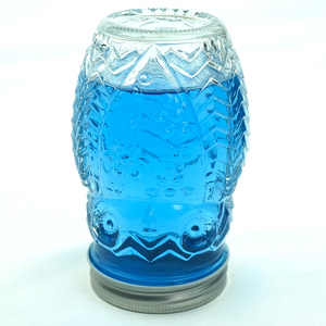 500M/<span class=keywords><strong>18Oz</strong></span> Air Tight Embossed Owl <span class=keywords><strong>Mason</strong></span> <span class=keywords><strong>Jar</strong></span> Thủy Tinh Bán Buôn - Product Image 3