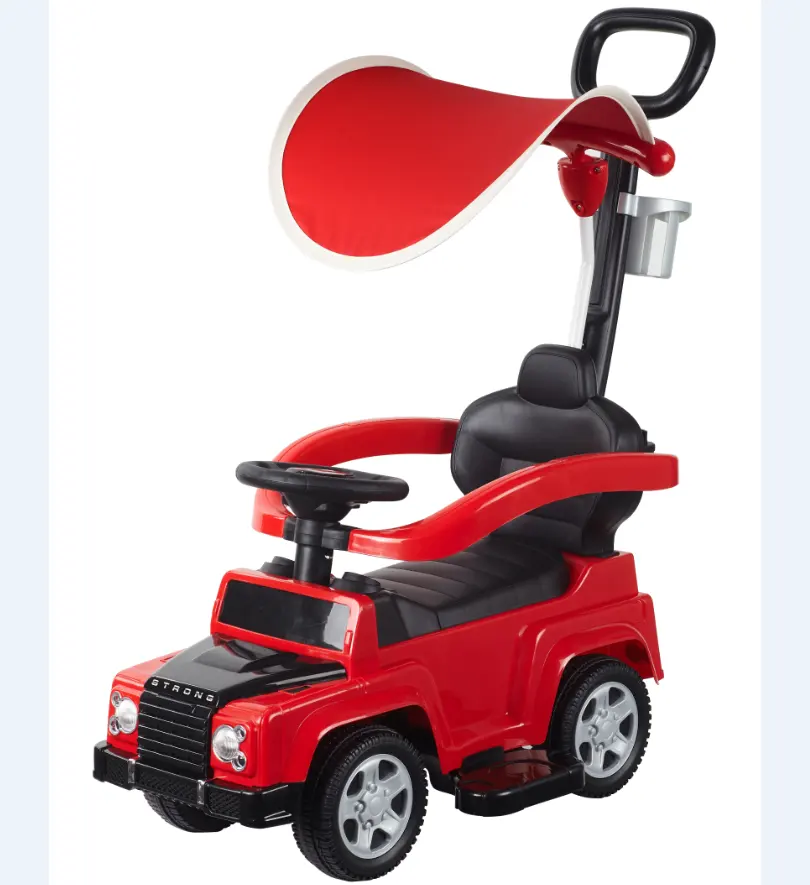 Для детей кататься на игрушечных автомобиля пуш-ап автомобиля с навесом HZ8635P